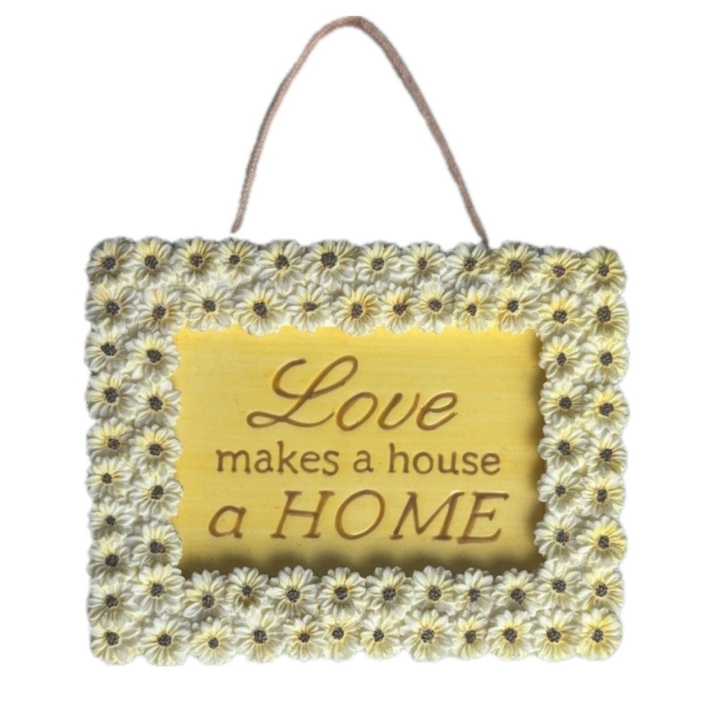 Yellow Floral Wall Hanging